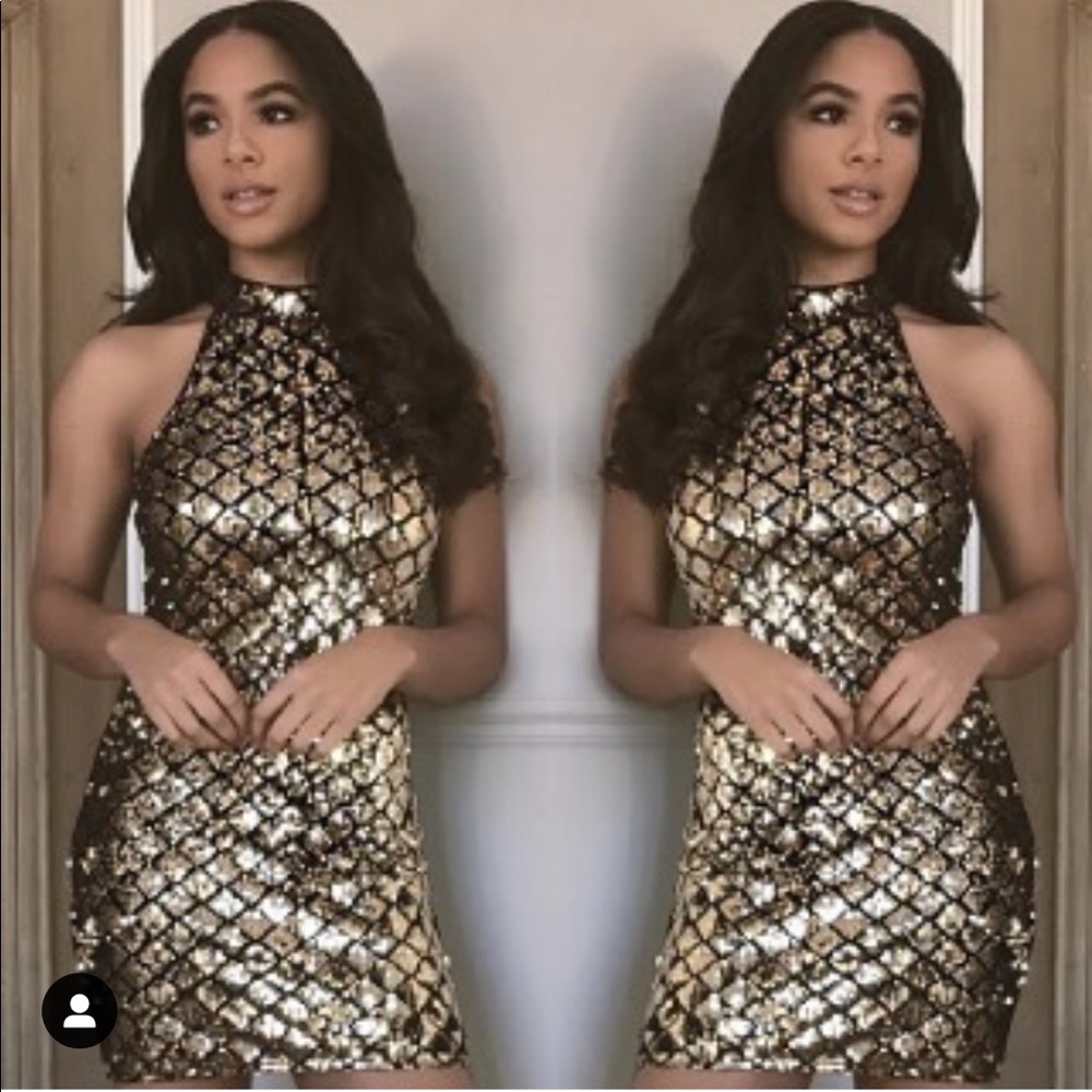 Holiday Evening sequin dress
